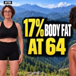 Deb's body recomposition before and after at age 64 with Roxie Beckles