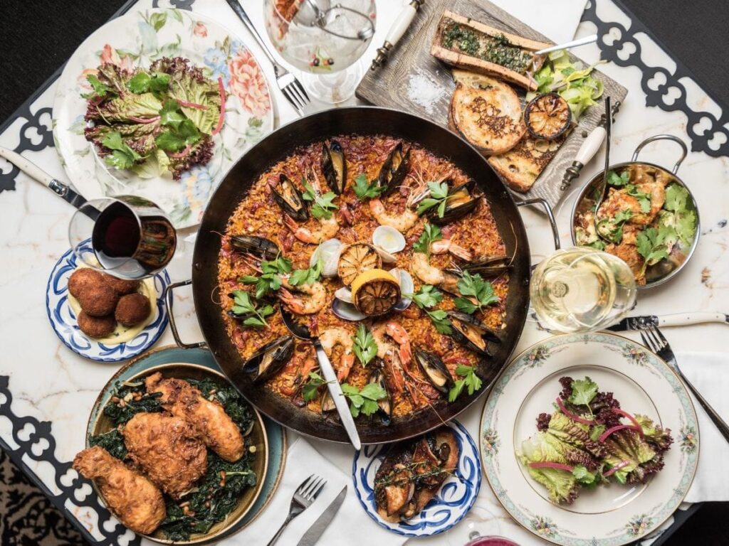 restaurant food